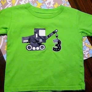 EUC Toddler 3rd Birthday Shirt